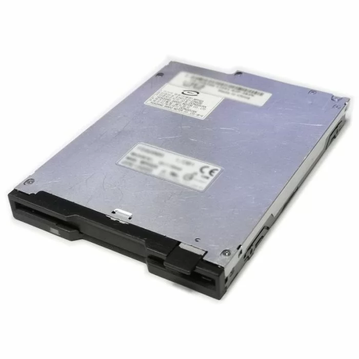 Teac FD-05HG Slimline 3.5" Floppy Drive Black front view