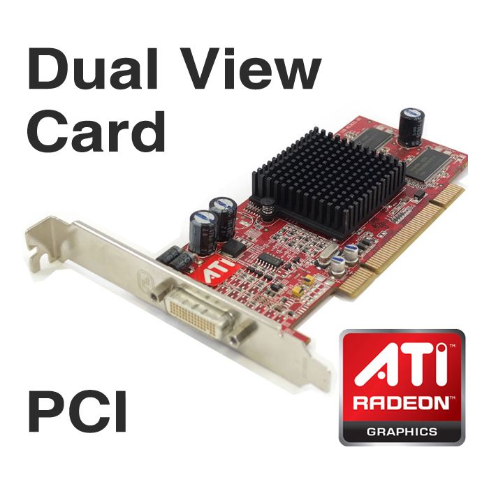 ATI FireMV 2200 PCI Graphics Card 64MB DUAL VIEW DMS-59