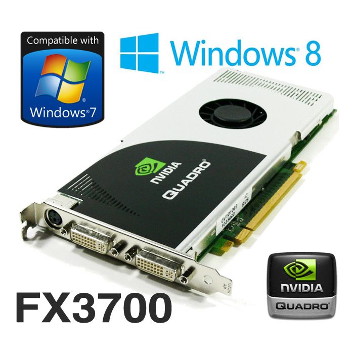 nVidia Quadro FX 3700 512MB PCI-Express Dual DVI Graphics Card KY246