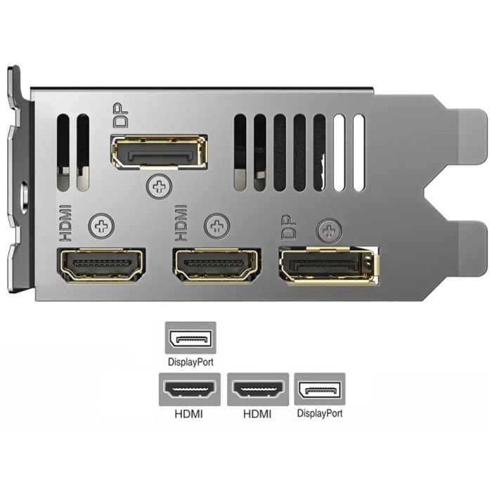 Gigabyte RTX 3050 Low Profile Bracket for Video Graphics Card HDMI DisplayPort