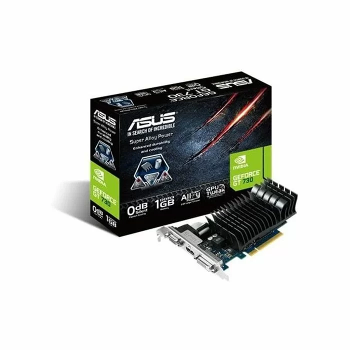 ASUS GeForce GT 730 1GB Silent VGA DVI HDMI PCIe Graphics Card