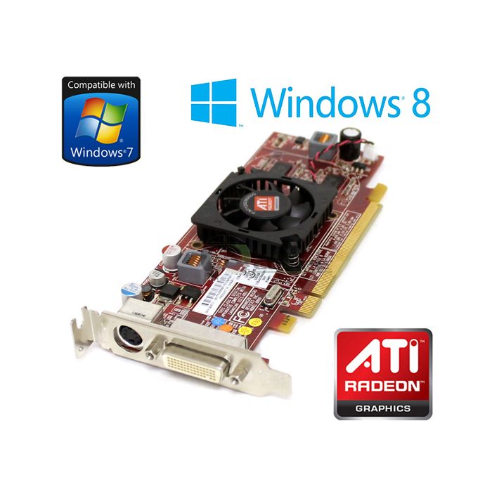 AMD Radeon HD 4550 512MB PCI-E DMS-59 Dual Display Low Profile Graphics Card