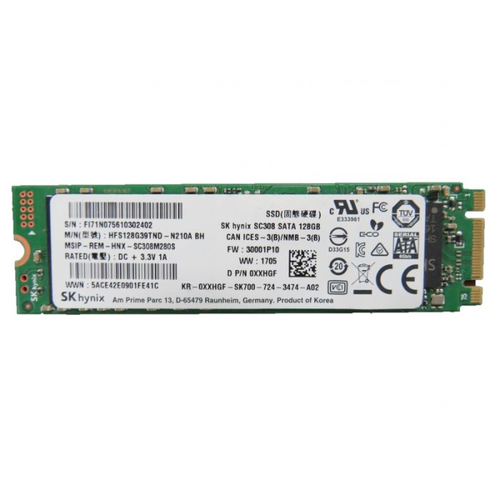 128GB SK Hynix HFS128G39TND-N210A SC308 SSD M.2 2280 Laptop Solid State Drive