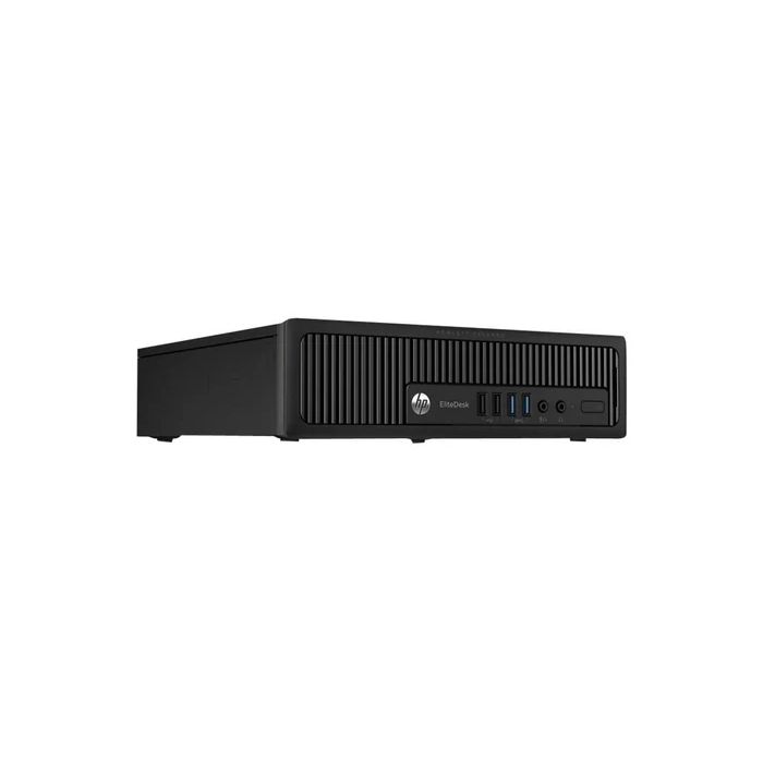 HP EliteDesk 800 G1 Ultra Slim desktop PC front angled view compact design