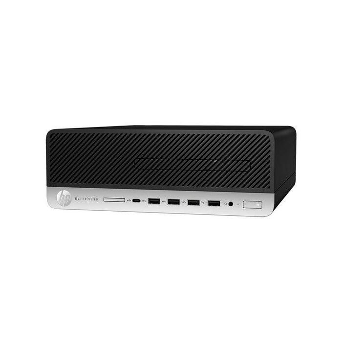 HP EliteDesk 705 G4 SFF Budget Gaming Desktop PC - AMD Ryzen 5 Pro 2400G 8GB 256GB NVMe DVDRW USB-C WiFi Windows 11 Pro