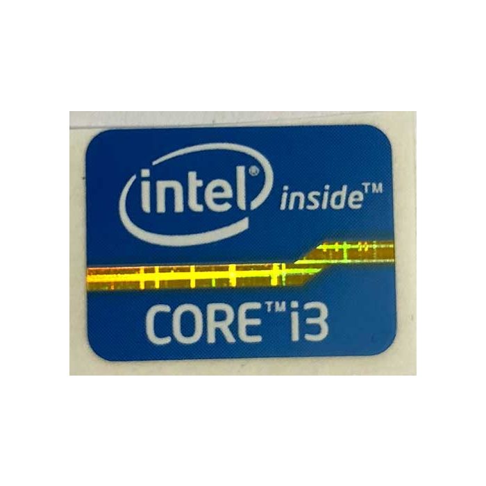 Intel Core i3 Inside Sticker Badge (2nd 3rd Generation)