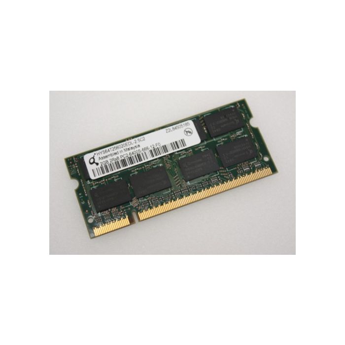 HYS64T256020EDL-2.5C2 2GB Qimonda PC2-6400 800MHz DDR2 Sodimm Laptop Memory