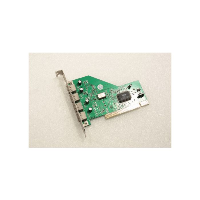 VIA 4 Port (VT6202 Chipset) USB PCI Adapter Card GM-VT6202A