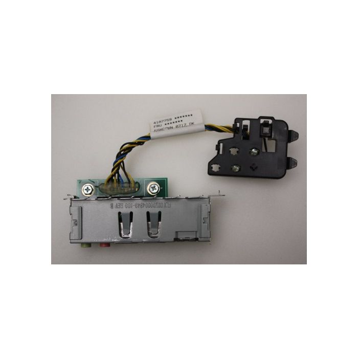Lenovo Thinkcentre M55 Front USB Audio Ports Power Button LED Led Lights 41A7759