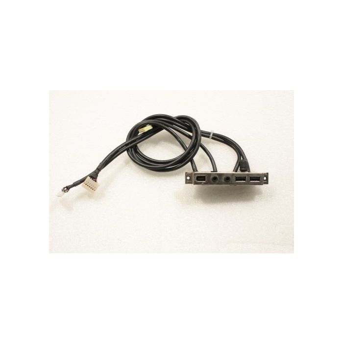 HP Workstation XW4400 USB Audio Ports Panel 390373-002