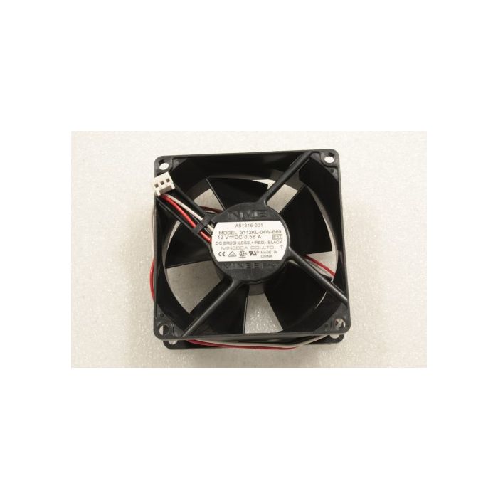 Minebea A51316-001 3112KL-04W-B69 80mm x 35mm 3Pin Case Fan