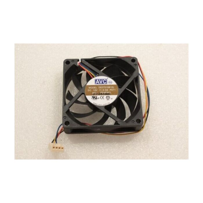AVC DE07015B12L 70mm x 15mm 4Pin Case Fan