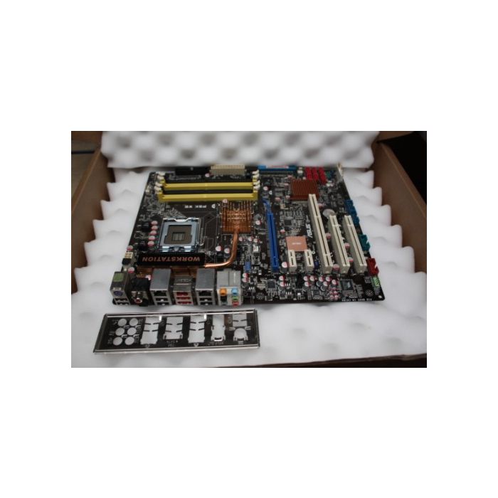 Asus P5K WS LGA775 Intel P35 PCI-X PCI-E Motherboard