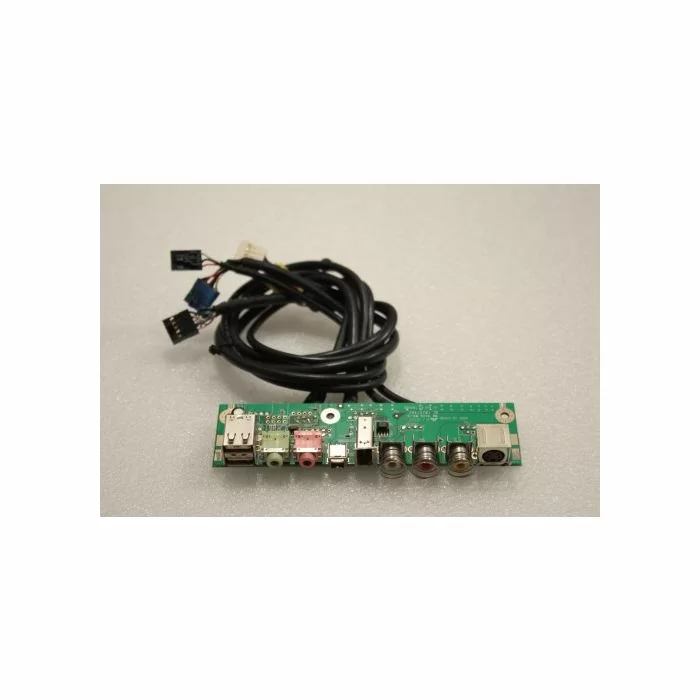 Medion MT 506 USB Audio Video Panel Ports Cables