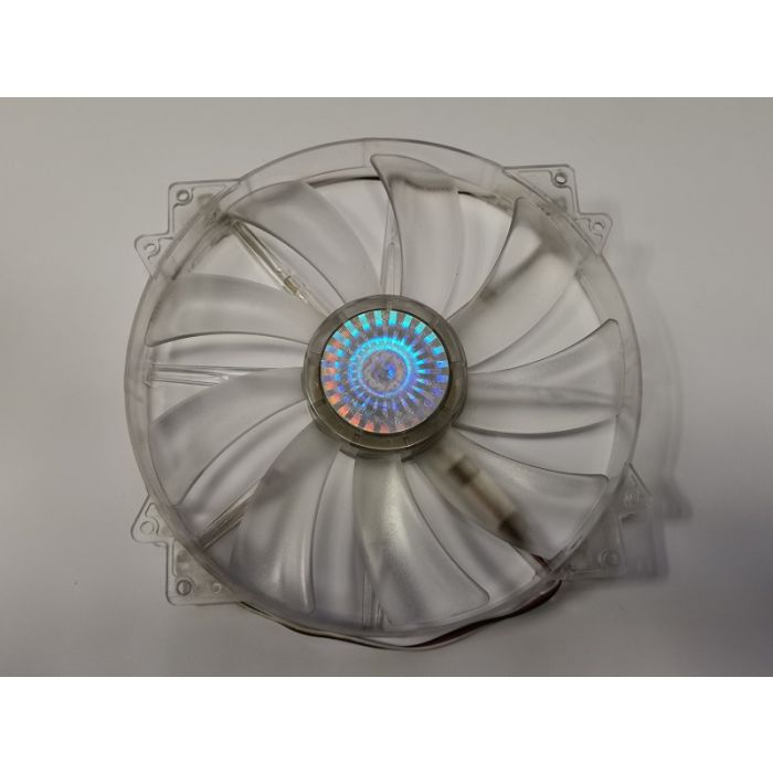Cooler Master 200mm x 30mm Case Cooling Fan Clear A20030-07CB-3MN-F1 DF2003012SELN