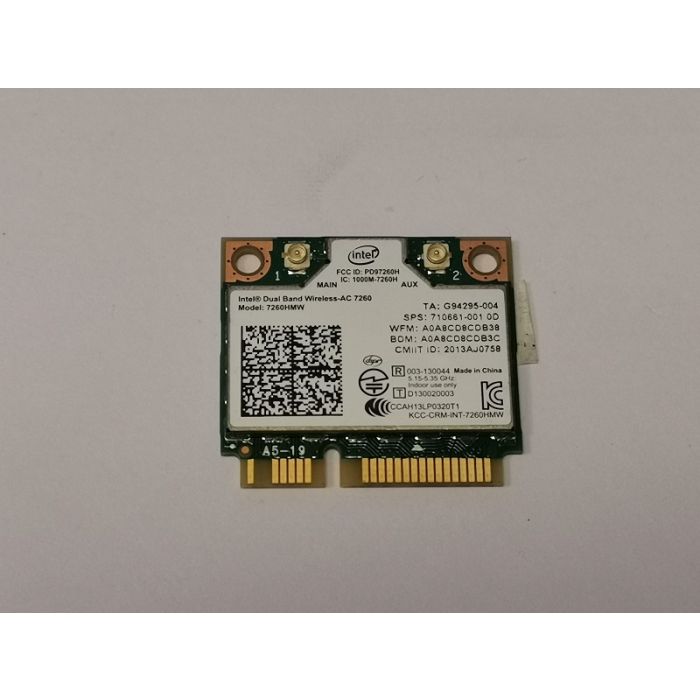 HP EliteBook 840 G1 WiFi Wireless Board Card 7260HMW 710661-001