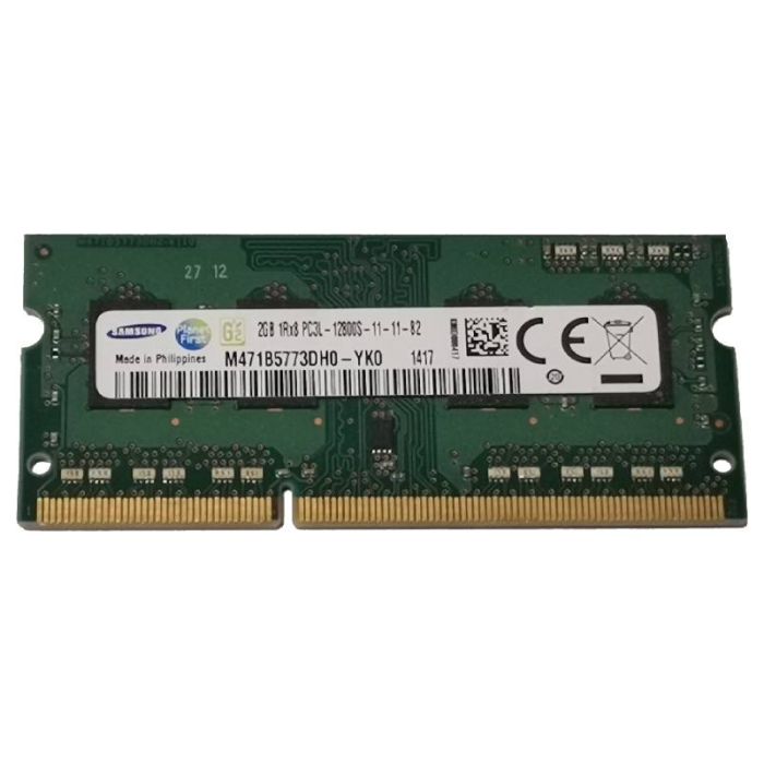 2GB DDR3 PC3L-12800 1600MHz 204Pin SODIMM Low Voltage Laptop RAM