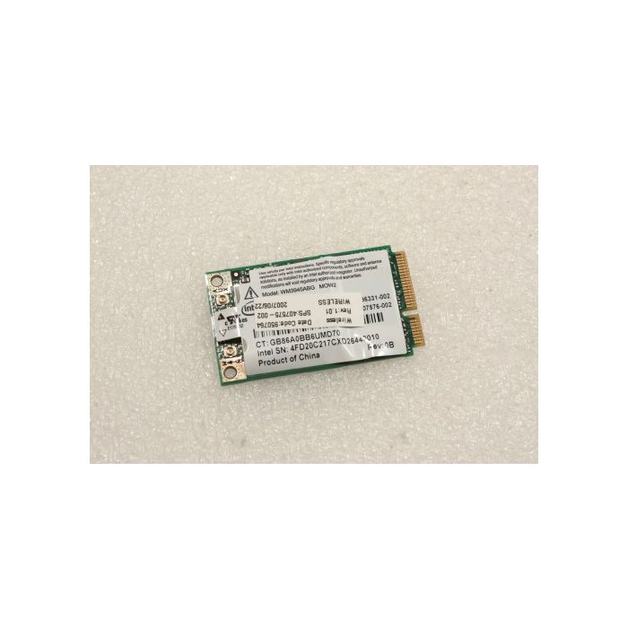 HP Compaq 6510b WiFi Wireless Card D23031-005