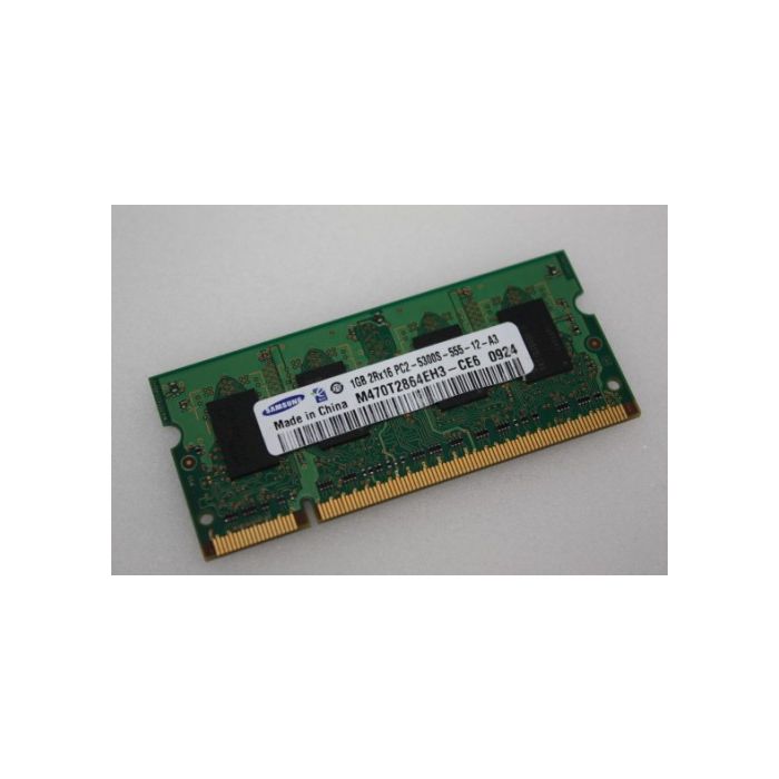 1GB Samsung PC2-5300 DDR2 Sodimm Memory M470T2864EH3-CE6