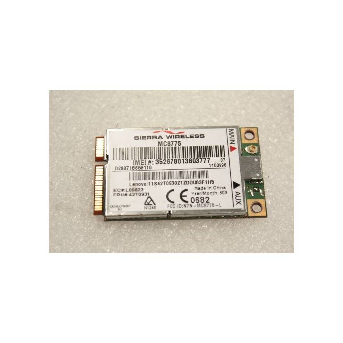 Lenovo ThinkPad X61 X60 Sierra WWAN Wireless Card 42T0931