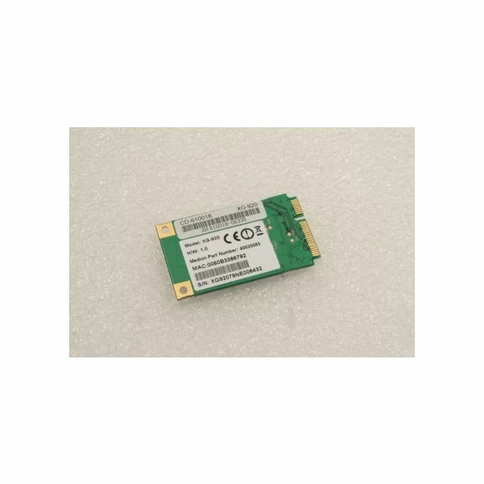 Medion MAM2110 WiFi Wireless Card 40020065
