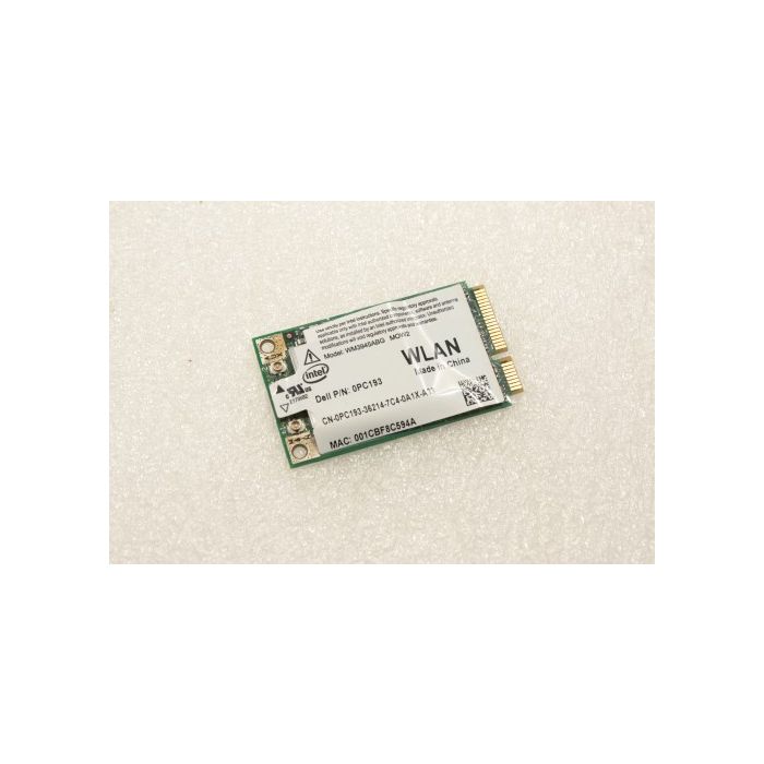 Dell Latitude D630 WiFi Wireless Card PC193