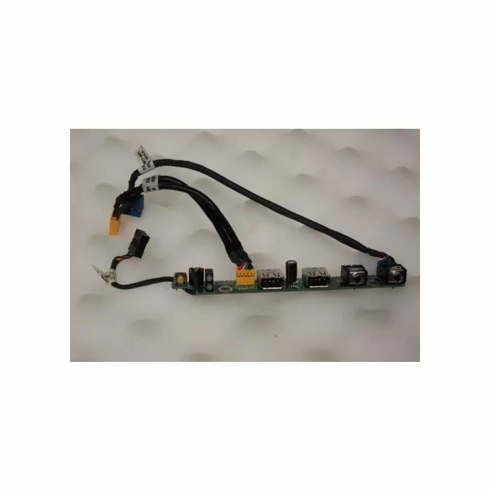 HP Compaq dc7100 USFF 48.3D809.011 Power Button LED USB Audio Board Panel