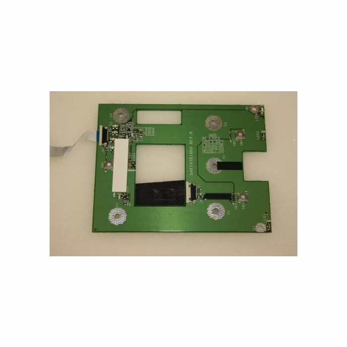 HP Compaq nx9010 Touchpad Mouse Buttons Board DAKT9TB16B9