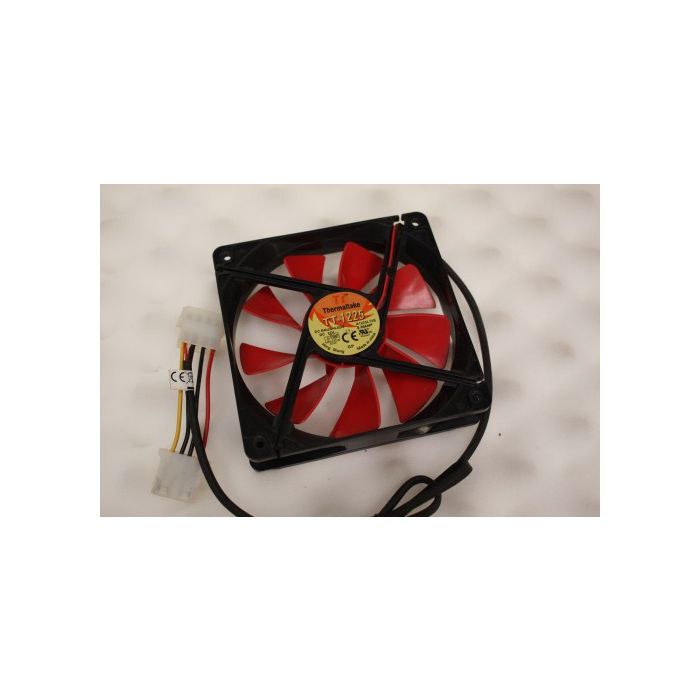 Thermaltake TT-1225 PC Case Cooling Fan Red A1225L12S 120MM x 25MM