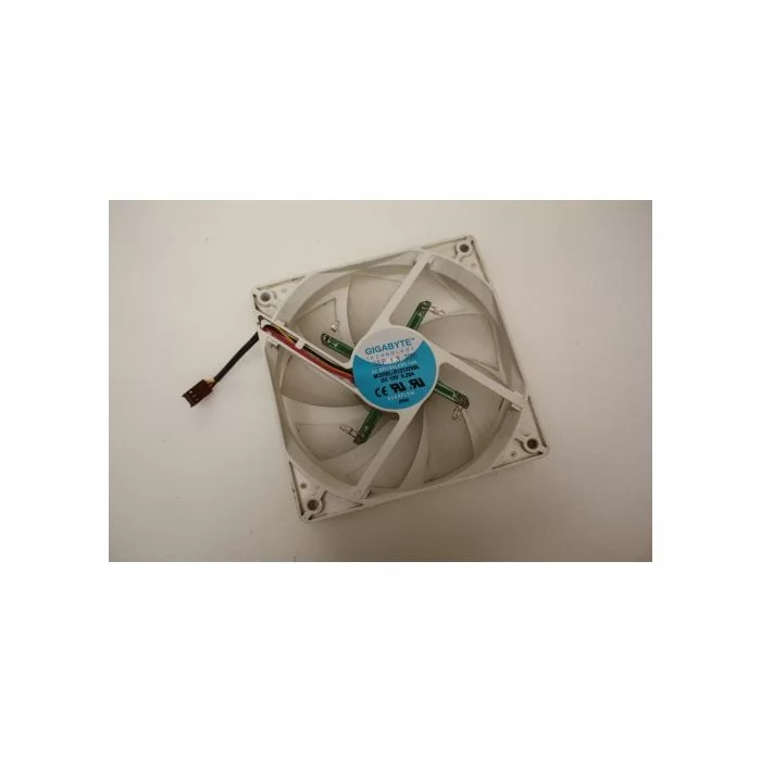 Gigabyte R121225SL Blue LED 3Pin Case Cooling Fan 120mm x 25mm
