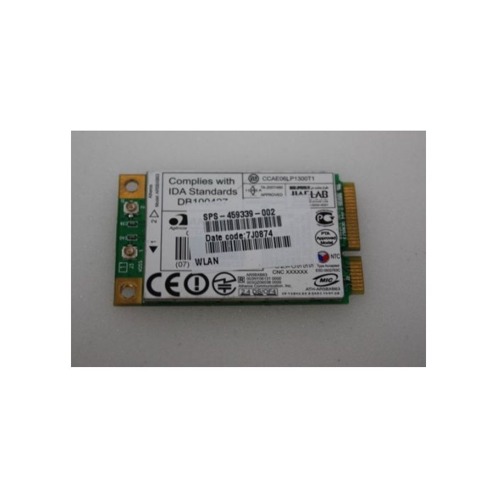 Compaq Presario A900 Wifi Wireless Card SPS-459339-002