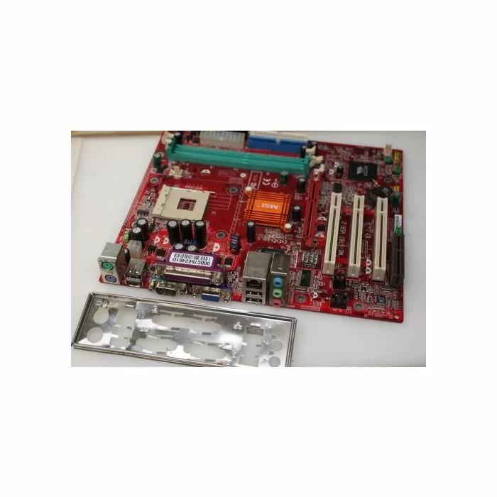 MSI MS-6787 P4MAM-V Socket 478 AGP Motherboard at MicroDream