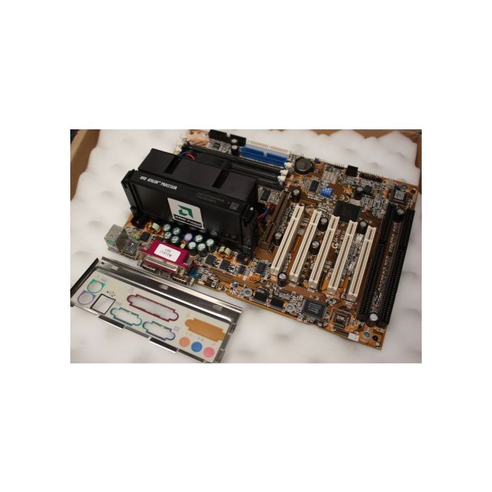 Gigabyte GA7IXE Slot A ISA Motherboard AMD Athlon K7 750Mhz...