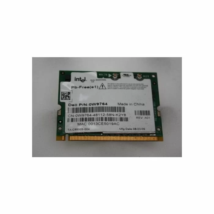 Dell Inspiron 6000 WiFi Wireless Card 0W9764 W9764