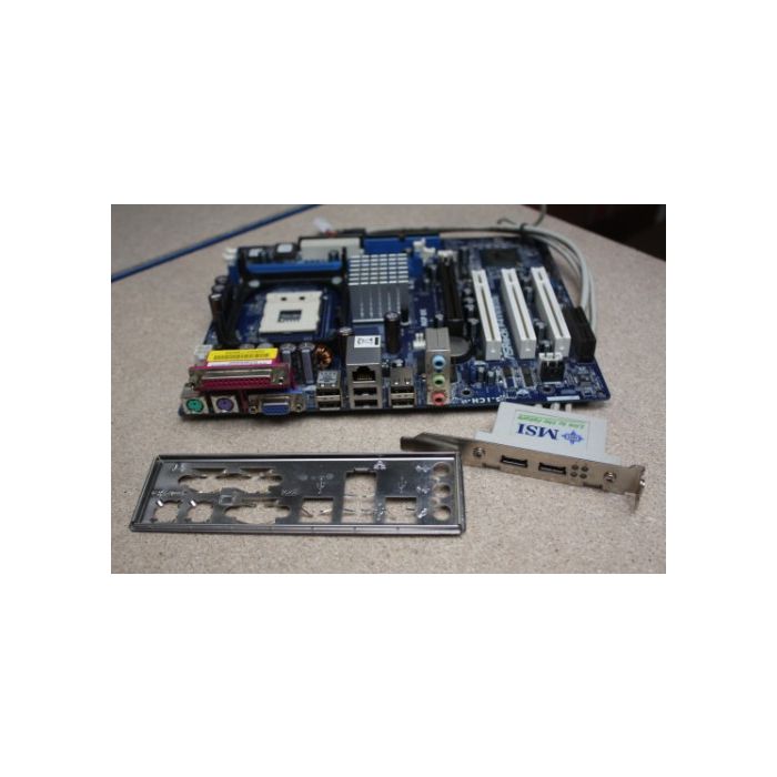 ASRock P4VM800 Socket 478 RAID AGP x8 SATA Motherboard