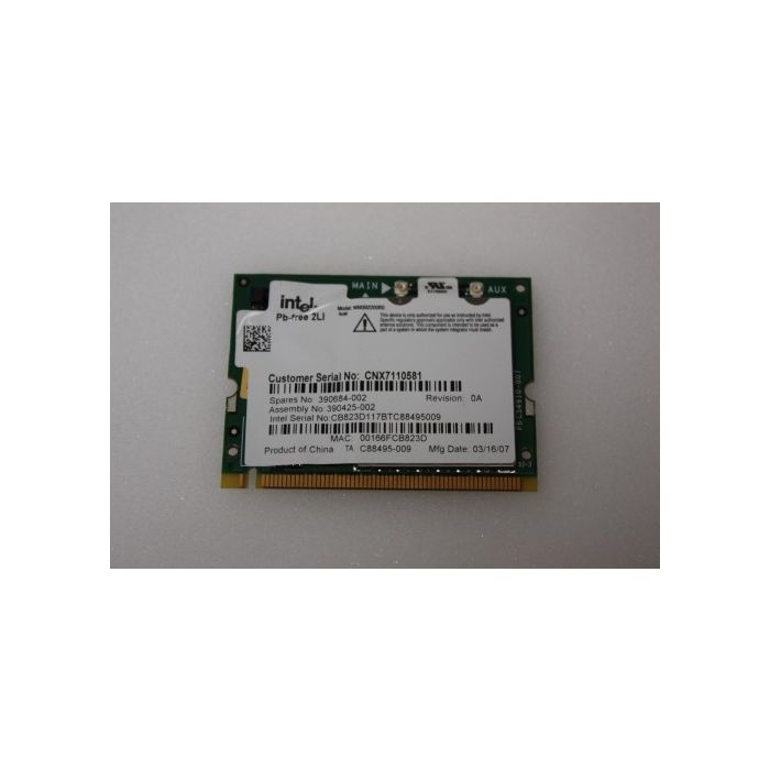 HP 510 390501-002 Intel WiFi Wireless Card WM3B2200BG