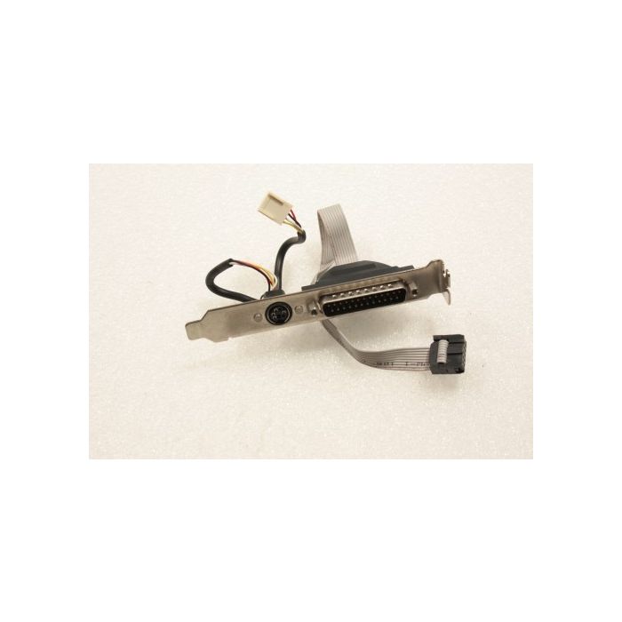Parallel PS2 Port PCI Bracket Cable