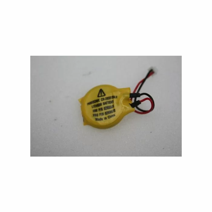 IBM Lenovo ThinkPad T43 CMOS Bios Battery 02K6541 02K6572