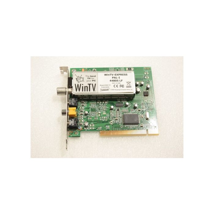Hauppauge WinTV-Express PAL-I 44805 LF REV E1B8 TV Tuner PCI Card 440000-05