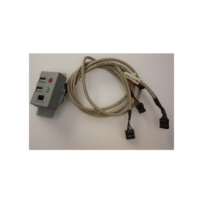 Maxdata PCMD/40015 USB Audio Firewire Ports Panel Cables