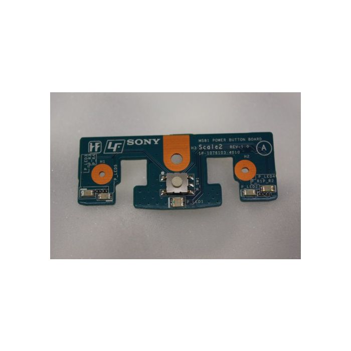 Sony Vaio VGX-TP Series Power Button LED Lights Board MS81 1P-1076103-4010