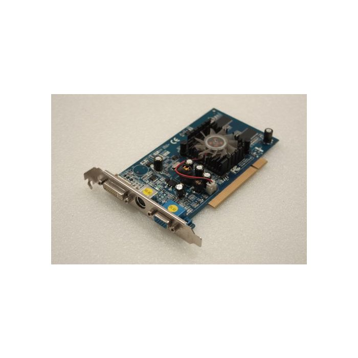3D Fuzion GeForce 6200 128MB PCI DVI VGA Graphics Card 3DFR6200P