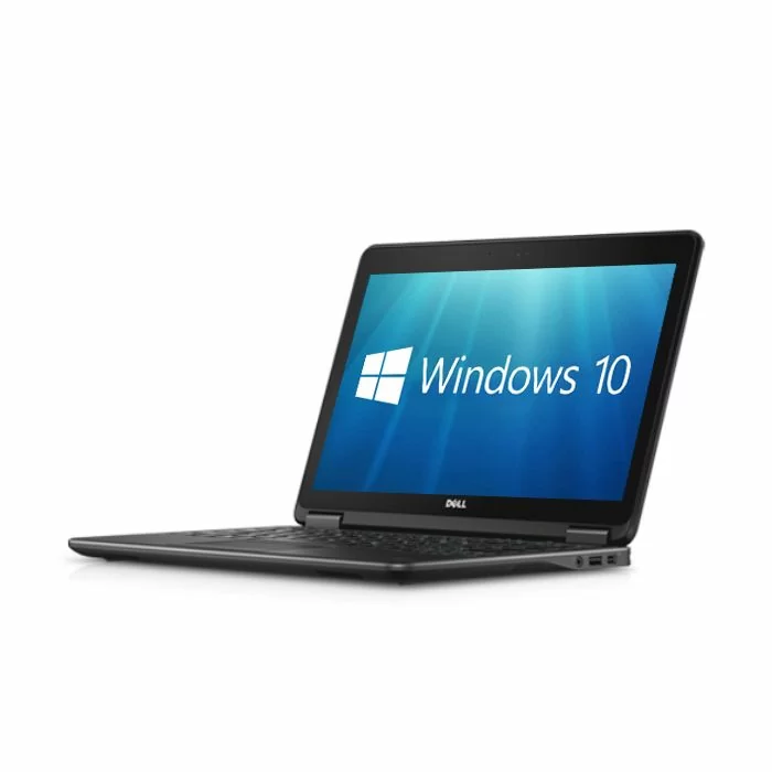 Dell Latitude E7240 open showing Windows 10 desktop