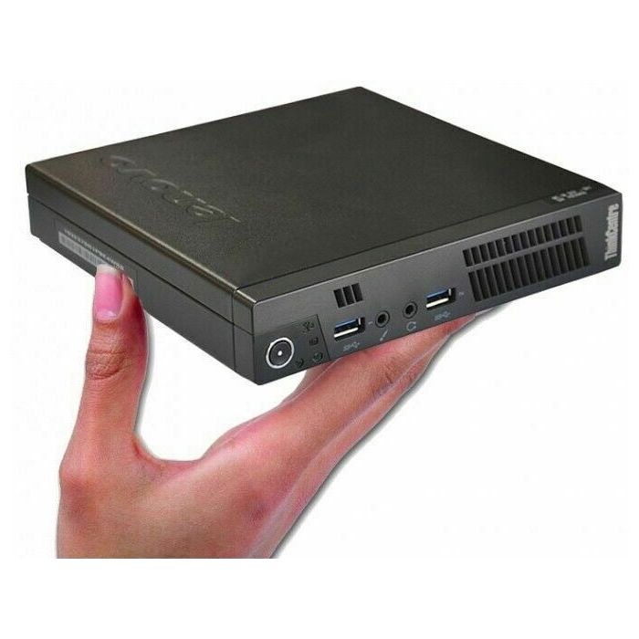 Lenovo ThinkCentre M92p Tiny desktop PC front view