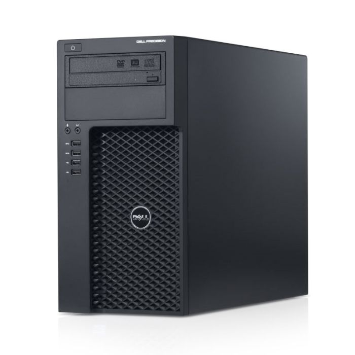 Dell Precision T1700 Workstation Tower Quad Core Xeon E3-1226 v3 16GB 256GB SSD DVDRW Windows 10 Pro