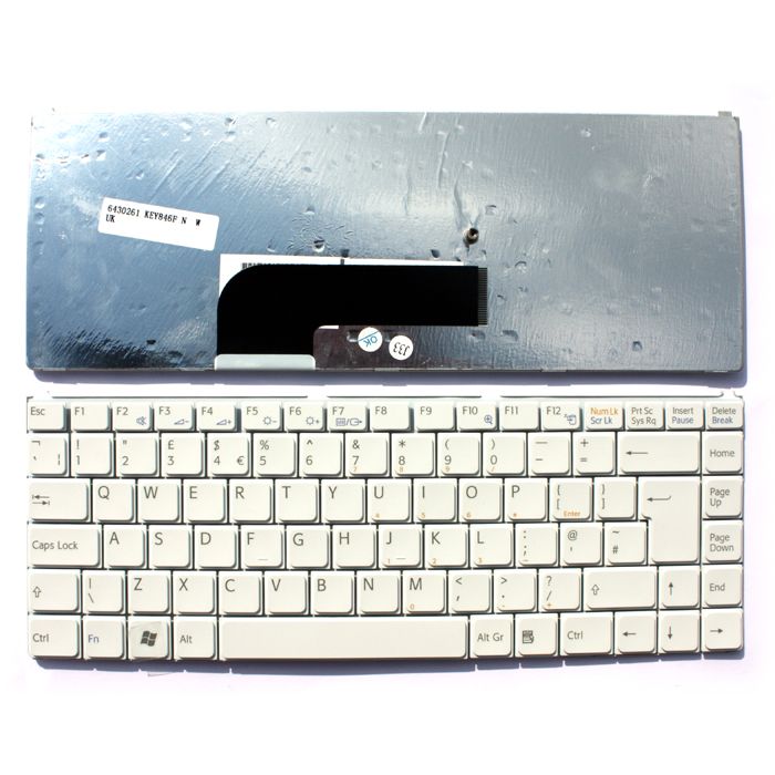 Genuine Sony Vaio VGN-N38E Keyboard K070278B1 81-31105001-24