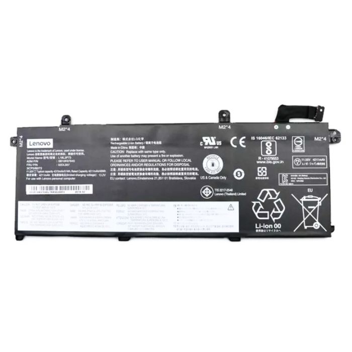 L18M3P73 51Wh Replacement Battery For Lenovo ThinkPad T490, T495, P14s, T14 (Gen 1 & 2)