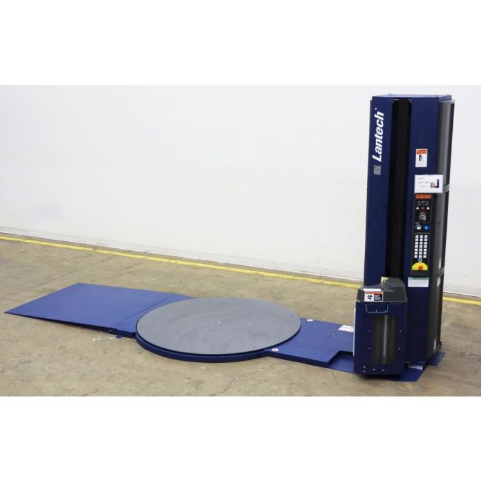 Lantech Q-300 Semi-Automatic Stretch Pallet Wrapper