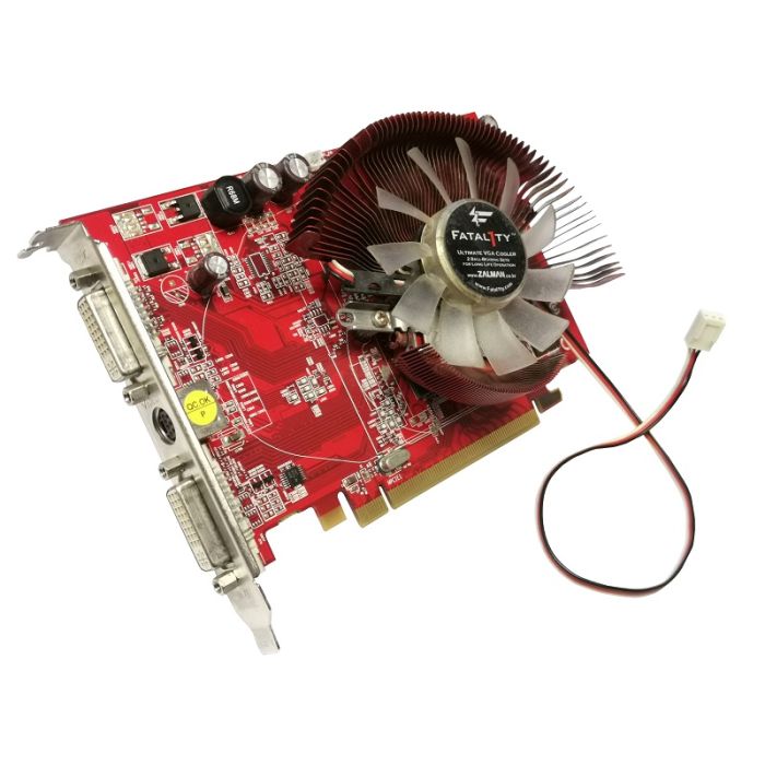 Power Color ATI Radeon X1550 512MB Fatal1ty DVI PCIe Graphics Card