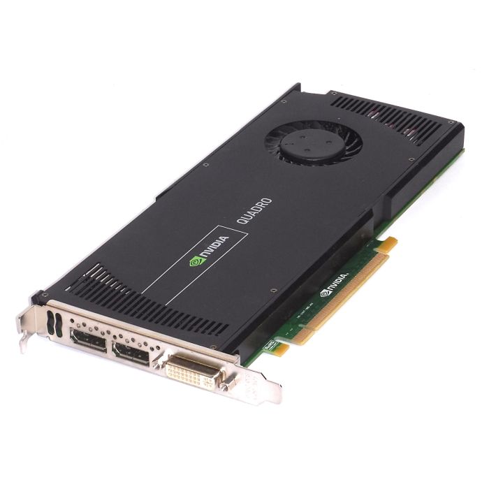 nVidia Quadro 4000 2GB GDDR5 PCI-E Dual DisplayPort DVI Graphics Card 671137-001
